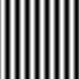 8 senoide 256